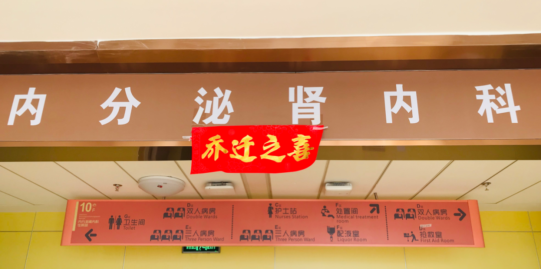 內(nèi)分泌腎內(nèi)科搬遷至醫(yī)院新大樓十層，全新的環(huán)境不一樣的就醫(yī)體驗！