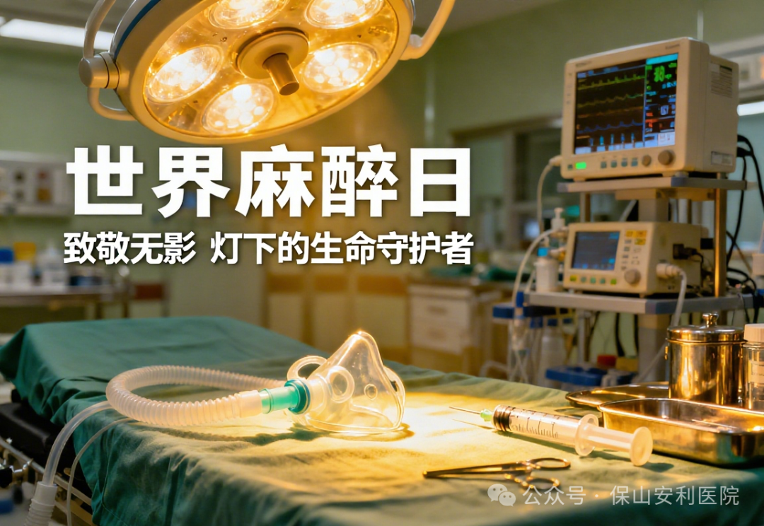 世界麻醉日丨致敬無影燈下的生命守護(hù)者！